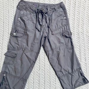 Grey Cargo Capri